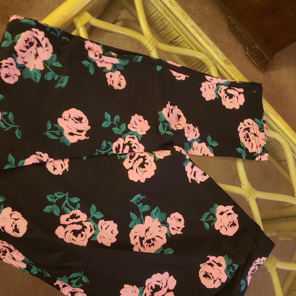 Floral leggings